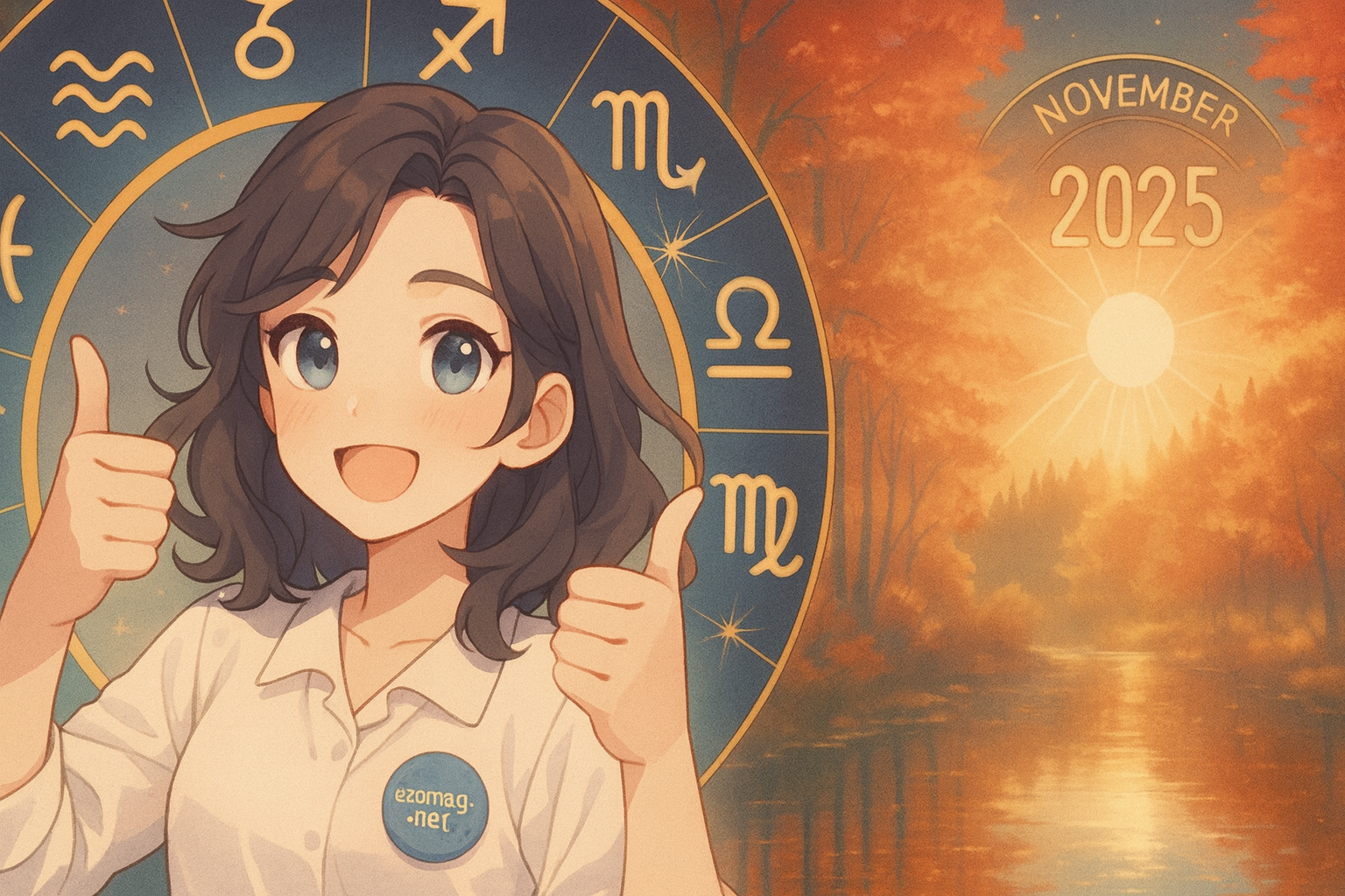 November 2025 – Az év legfényesebb hónapja ennek a 3 csillagjegynek