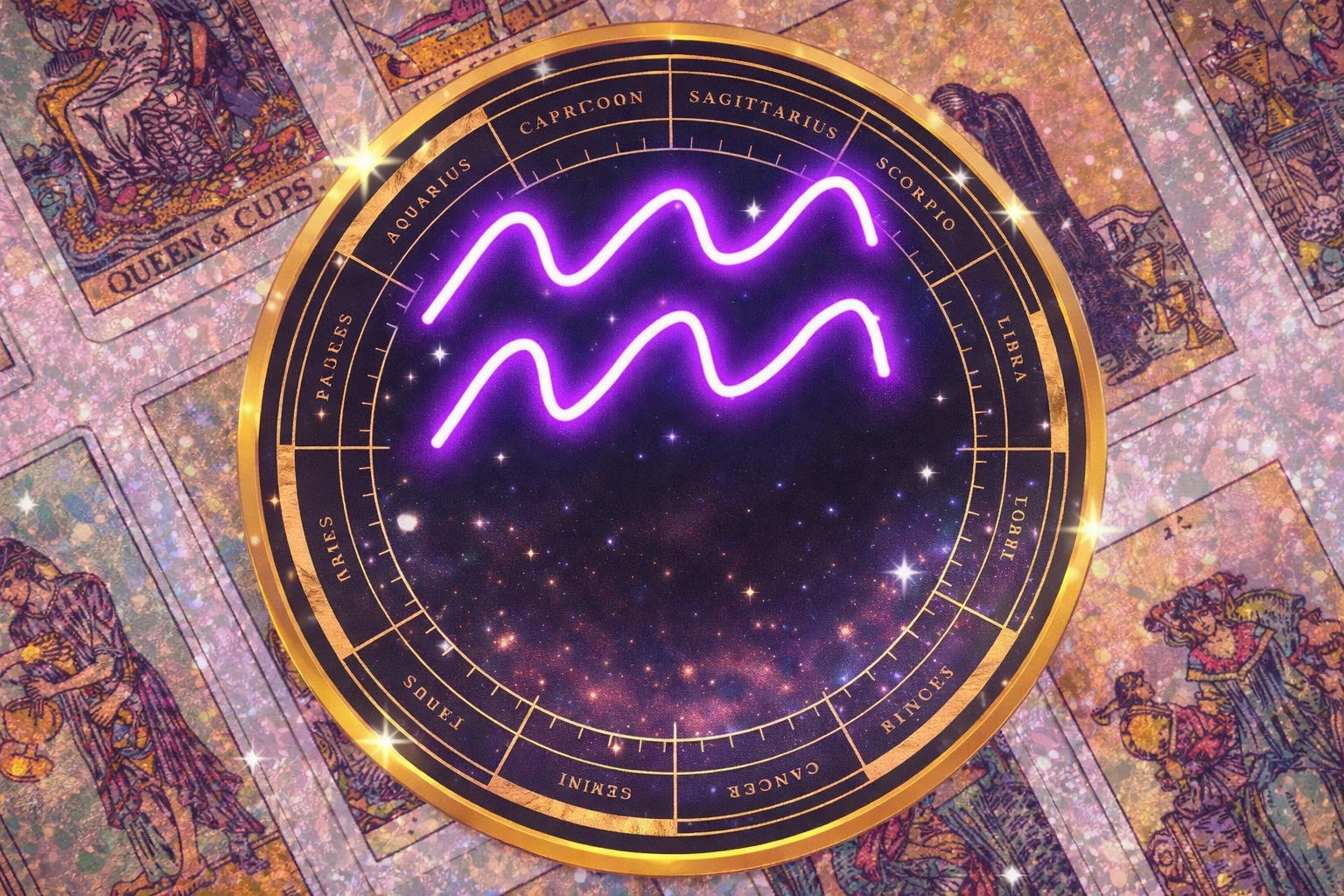 Megérkezett a Vízöntő 2026-os Tarot Horoszkópja – Az év lapja és havi üzenetek