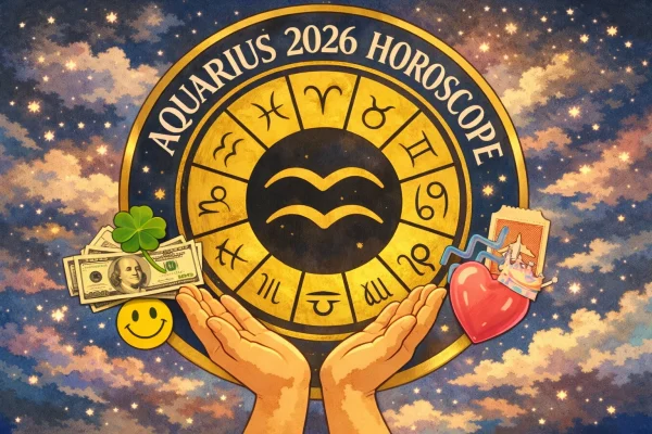 A 2026-os Vízöntő horoszkóp megérkezett – Sorsfordító változások pénzügyekben, karrierben, egészségben és szerelemben