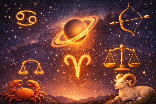 A Kosban lévő Szaturnusz egy hároméves karmikus ciklust indít el, amely leginkább ezt az 5 csillagjegyet érinti