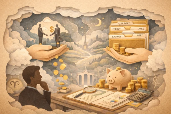 Napi pénzügyi horoszkóp – február 5., csütörtök: Megfontolt lépések és aratási idő