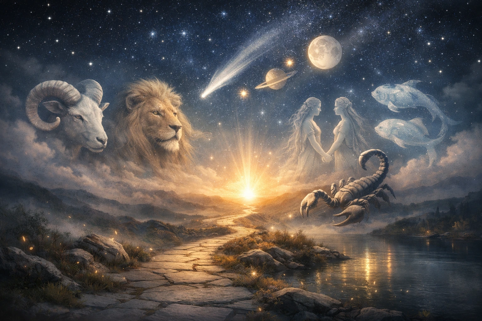 2026. március 16-én öt csillagjegy felismer egy sorsfordító jelet