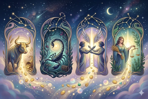 2026. március 26-án négy csillagjegy számára anyagi lehetőség nyílhat meg