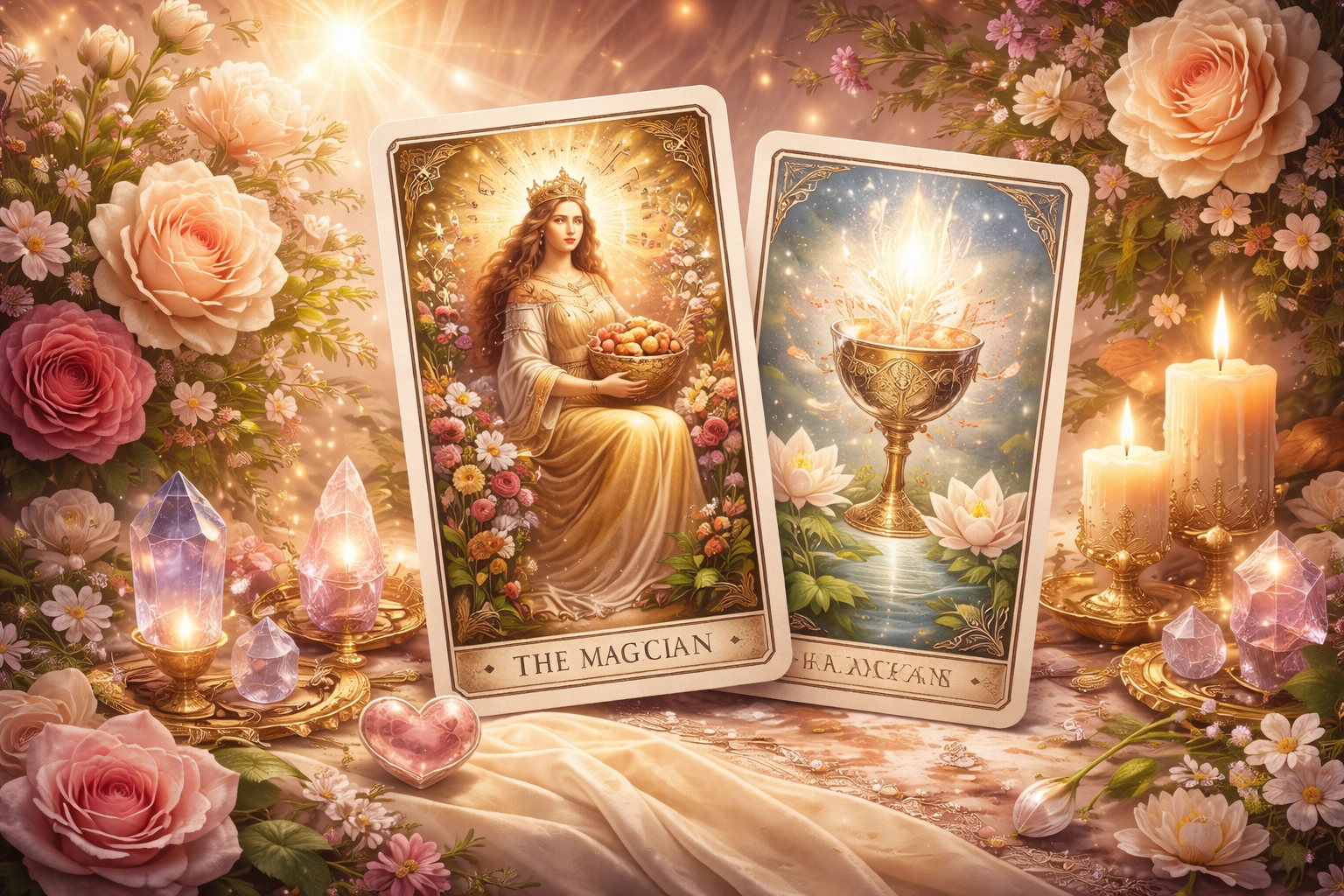 Március 8-i Napi Tarot Üzenet: a befogadó és alkotó energiák most különösen élénkek lehetnek