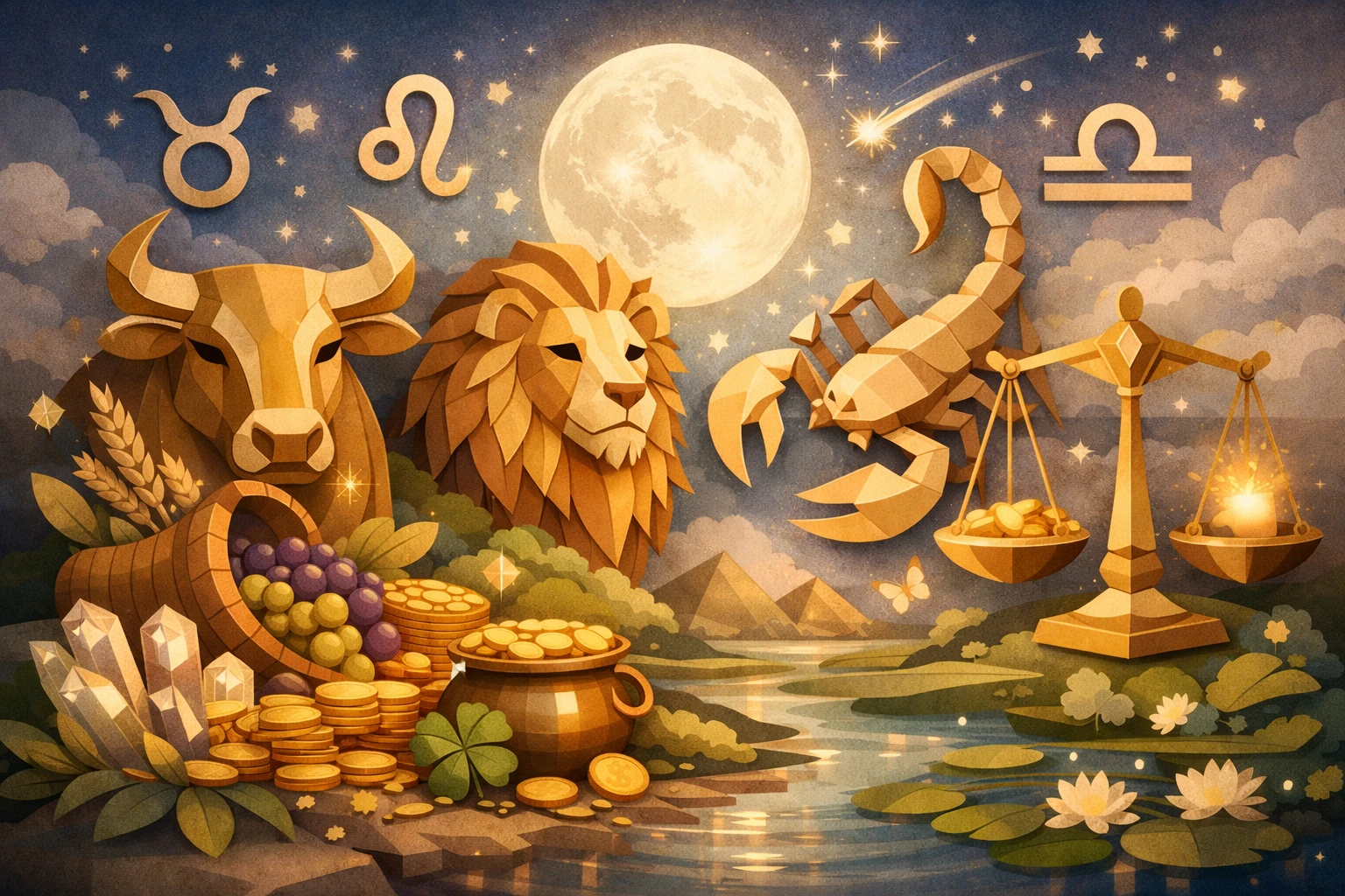 2026. április 21-én négy csillagjegy különösen erős bőséget és szerencsét vonz