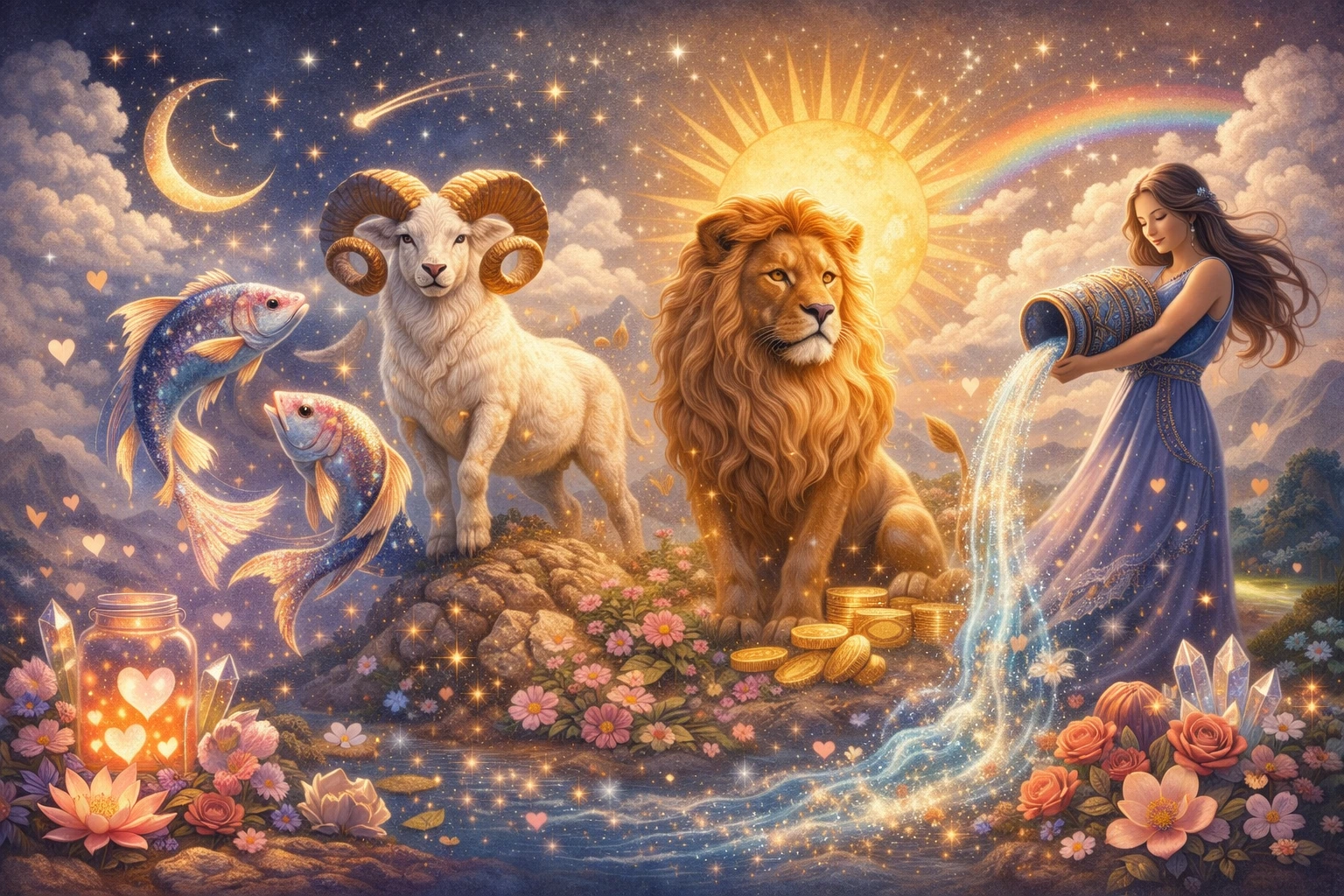 4 csillagjegy, akiknek valóra válnak az álmai 2026 áprilisának végére