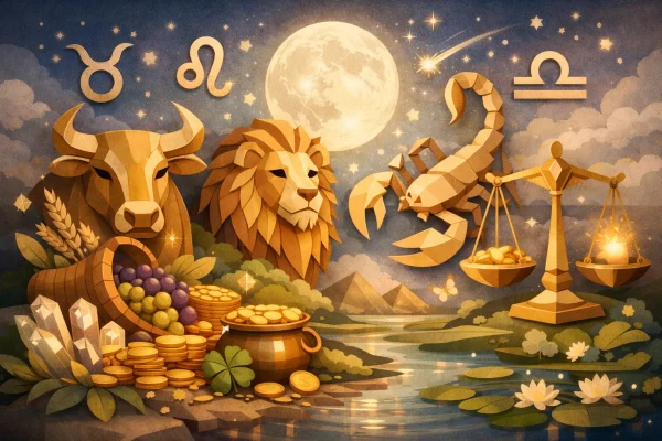 2026. április 21-én négy csillagjegy különösen erős bőséget és szerencsét vonz