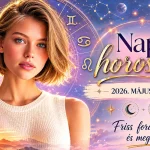 Napi horoszkóp – 2026. május 26., kedd: friss fordulatok és meglepő lendület