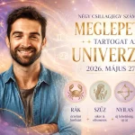 Négy csillagjegy számára meglepetést tartogat az Univerzum 2026. május 27-én